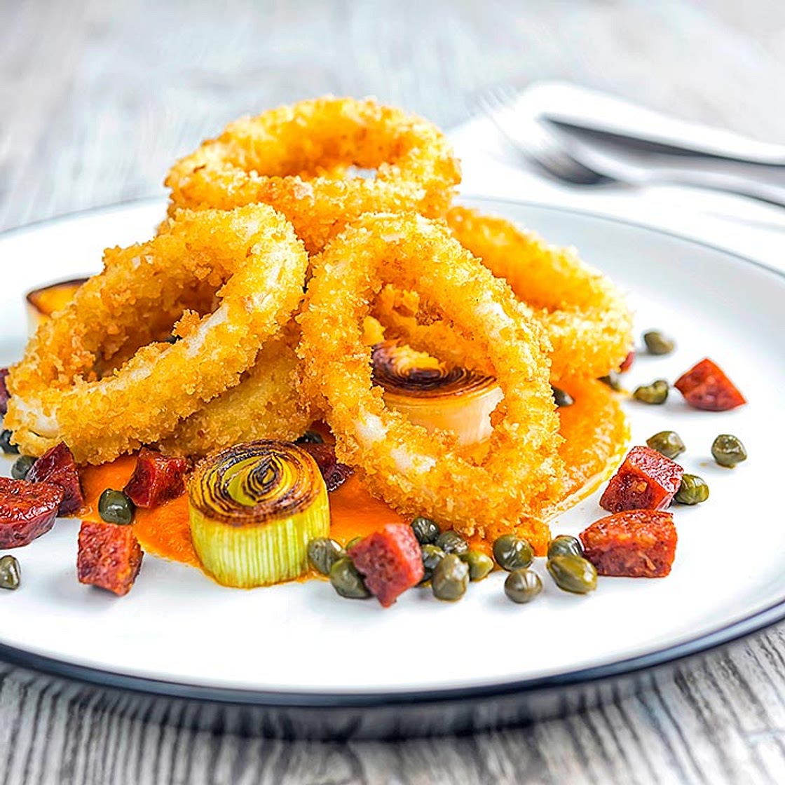 Fried Calamari Rings Recipe
