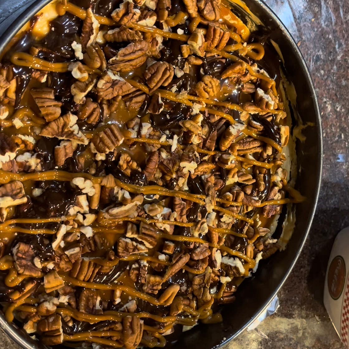 Turtle Cheesecake 