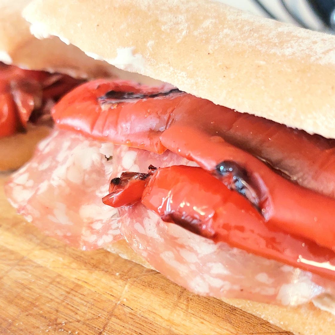 Panini - Salame e grilled pepper