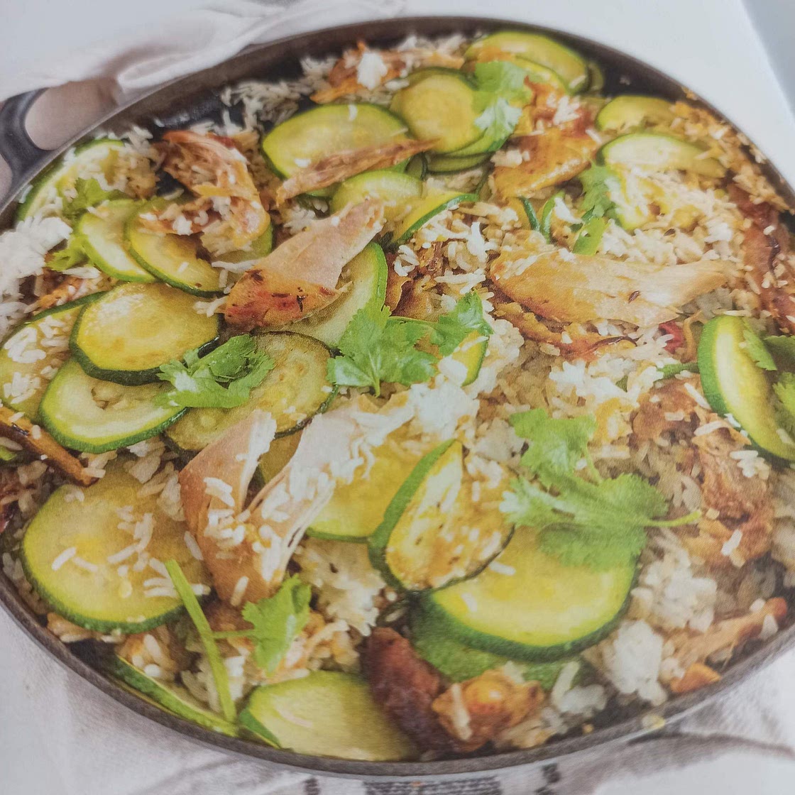 Riz sauté au poulet