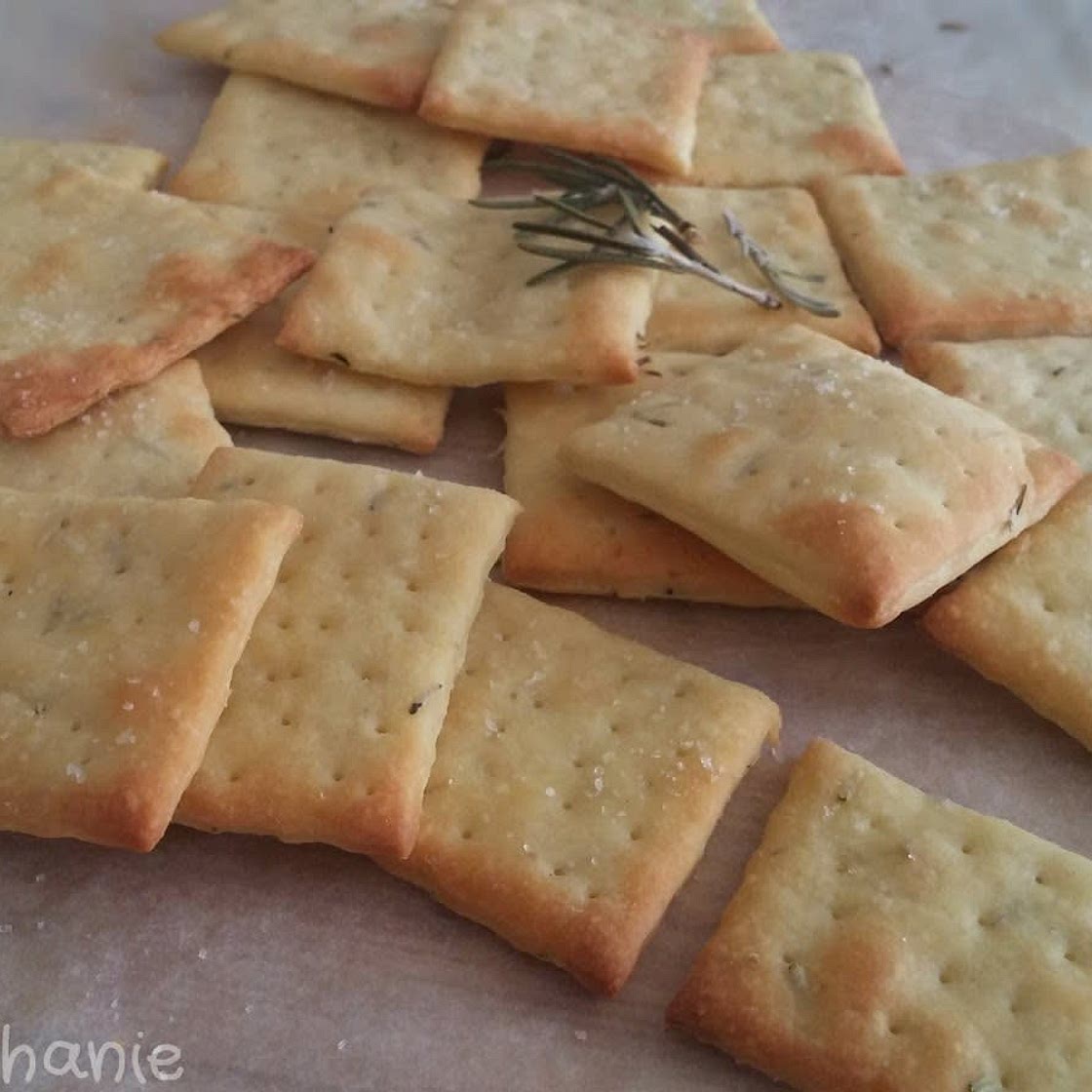 Crackers au romarin