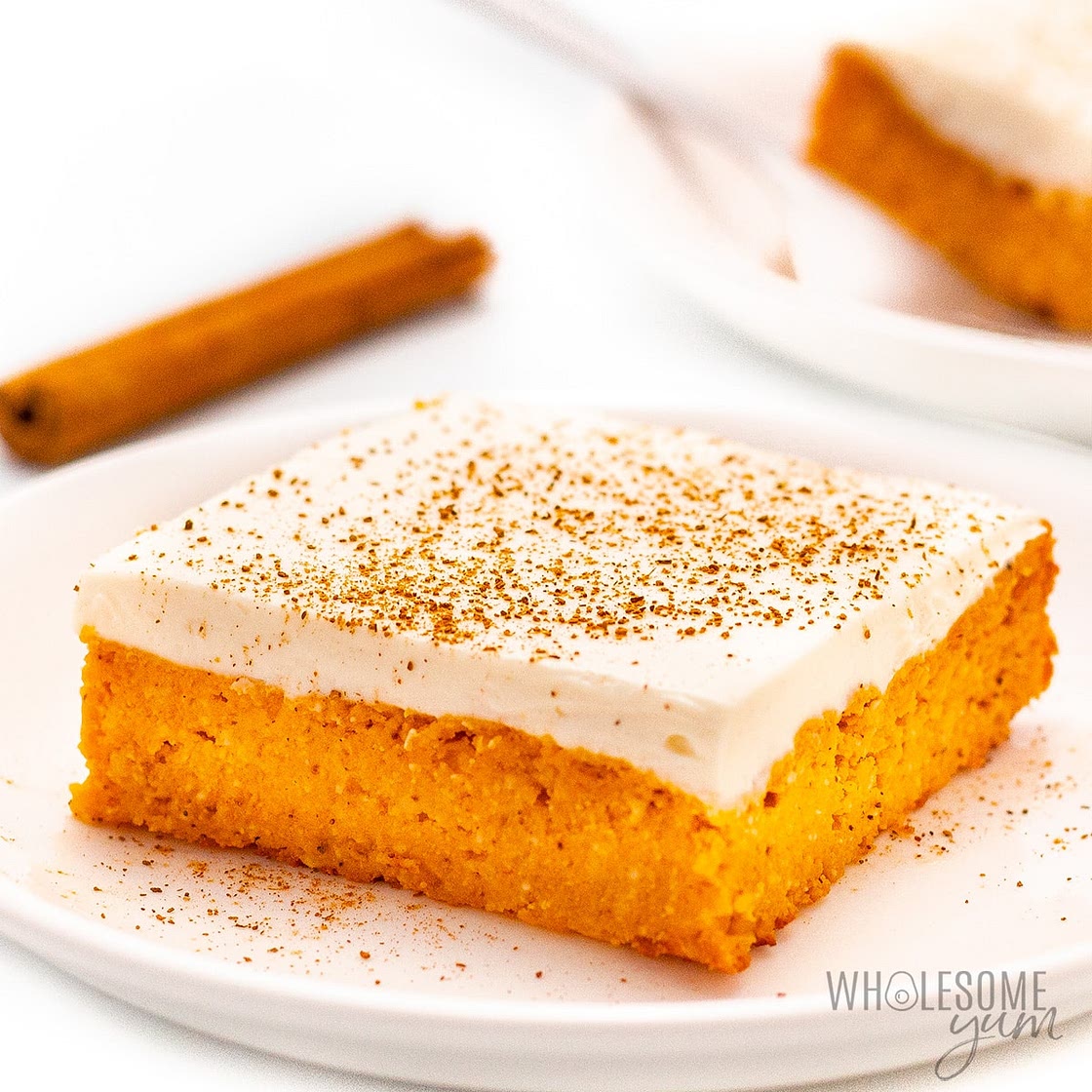 Healthy Pumpkin Bars