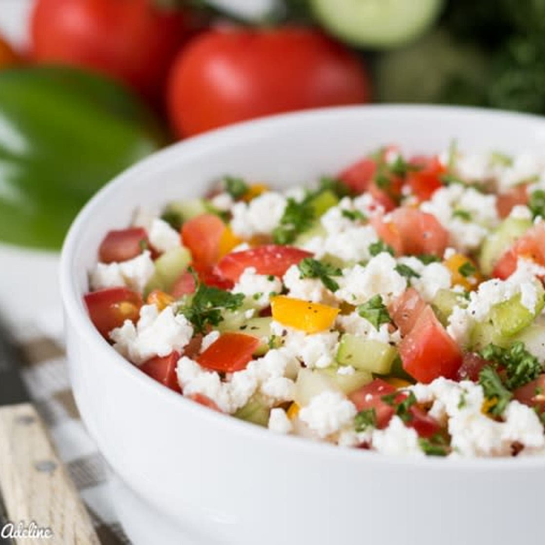 Salade   DE RIZ MÉDITERRANÉENNE