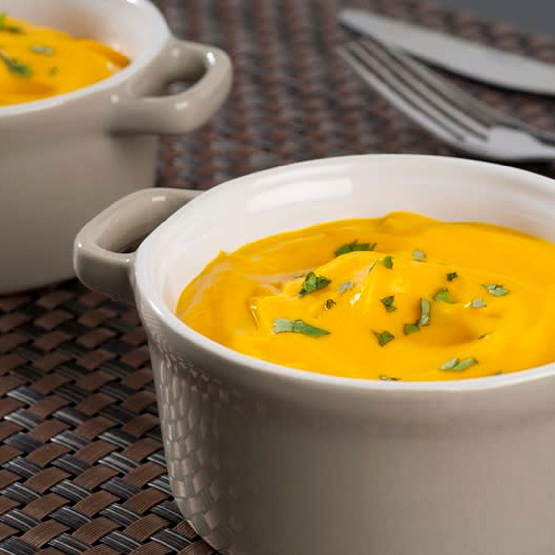 Purée   DE CAROTTES AU CURCUMA