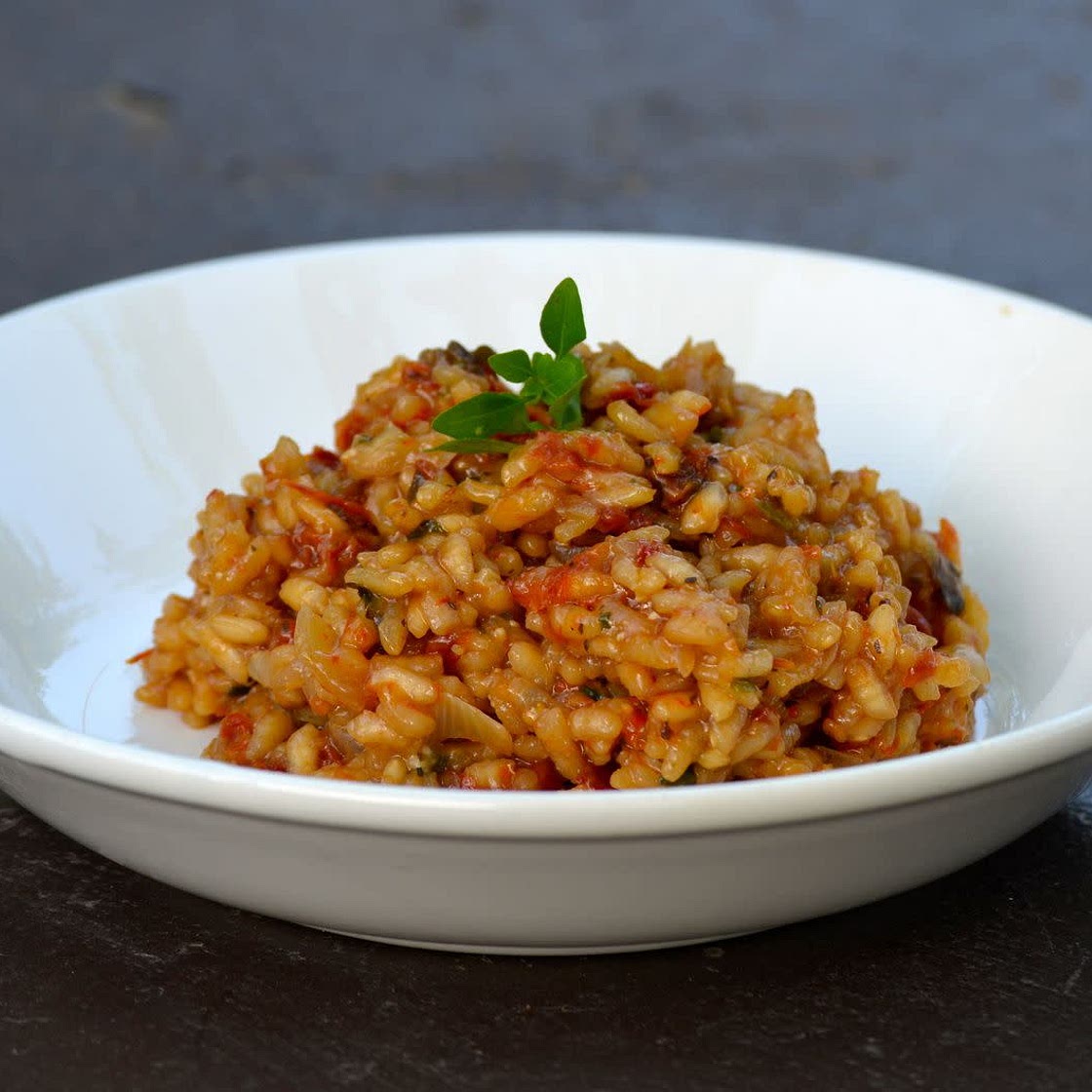 Risotto   AUX LÉGUMES D’ÉTÉ