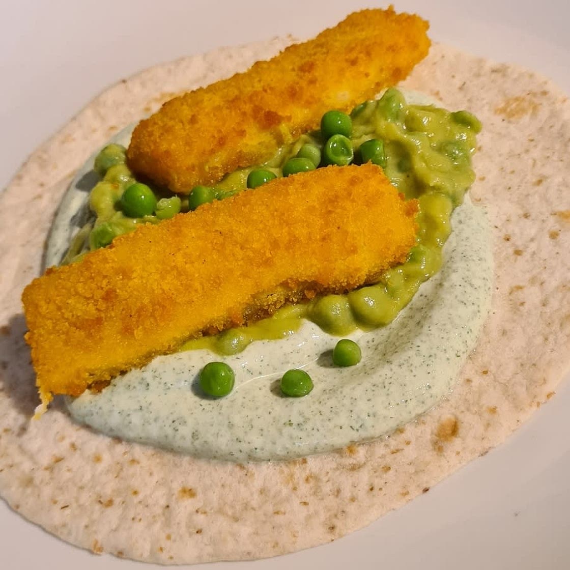 Fish finger tacos