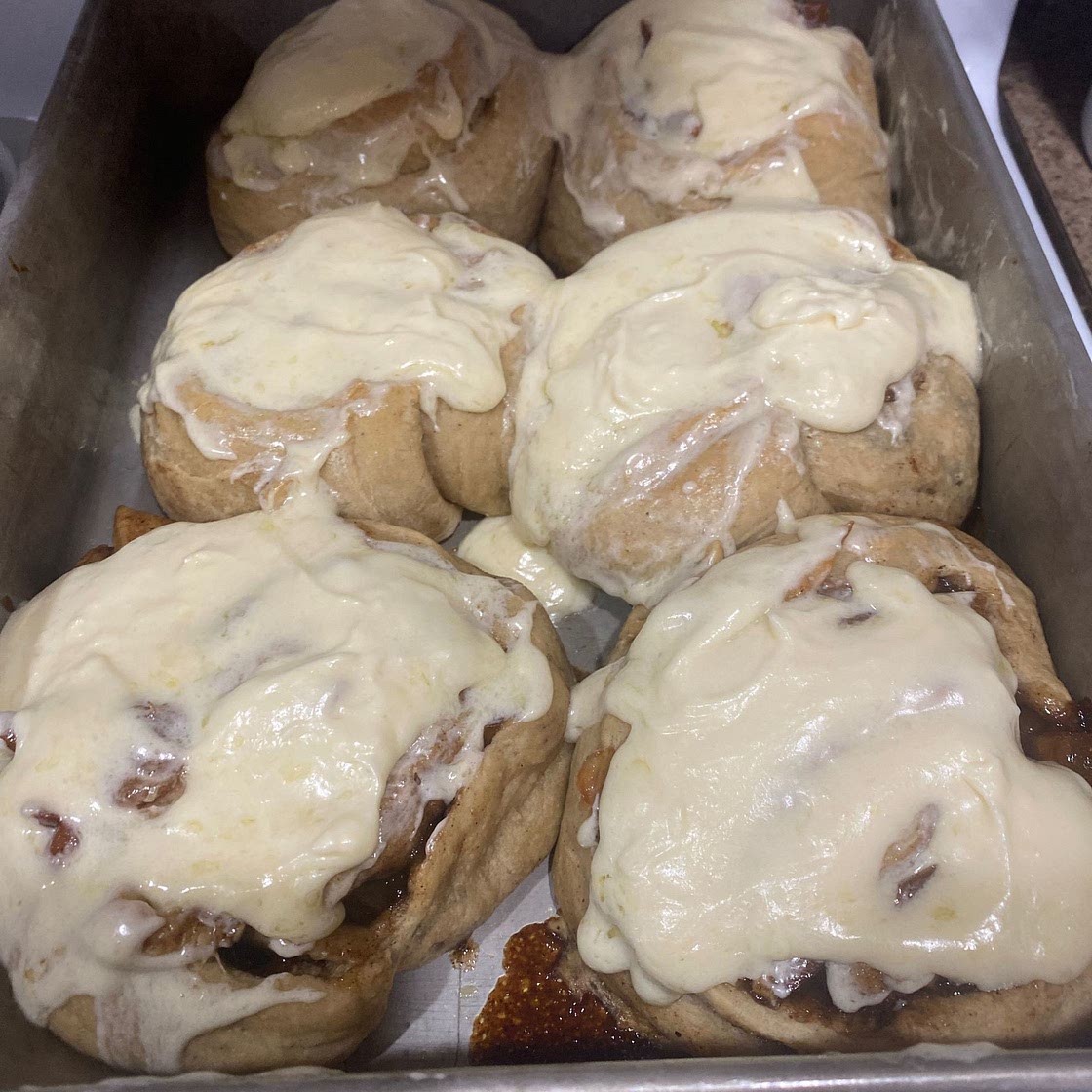 Chloe’s Apple Spice Cinnamon Rolls