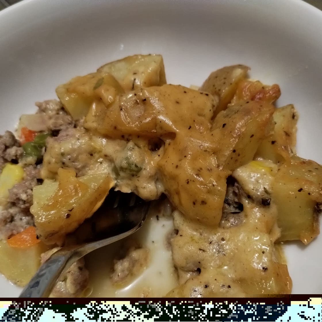 Good-for-You Meat and Potatoes Casserole