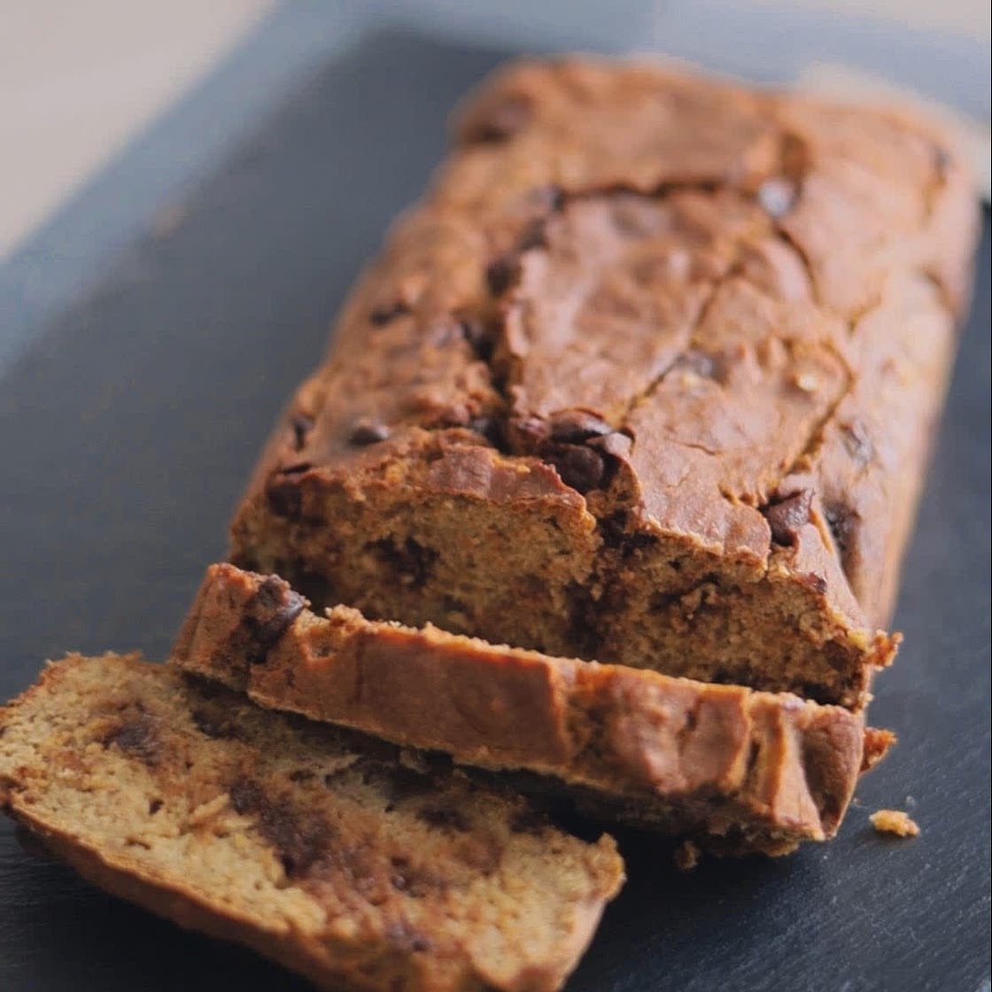 Pan de banano saludable