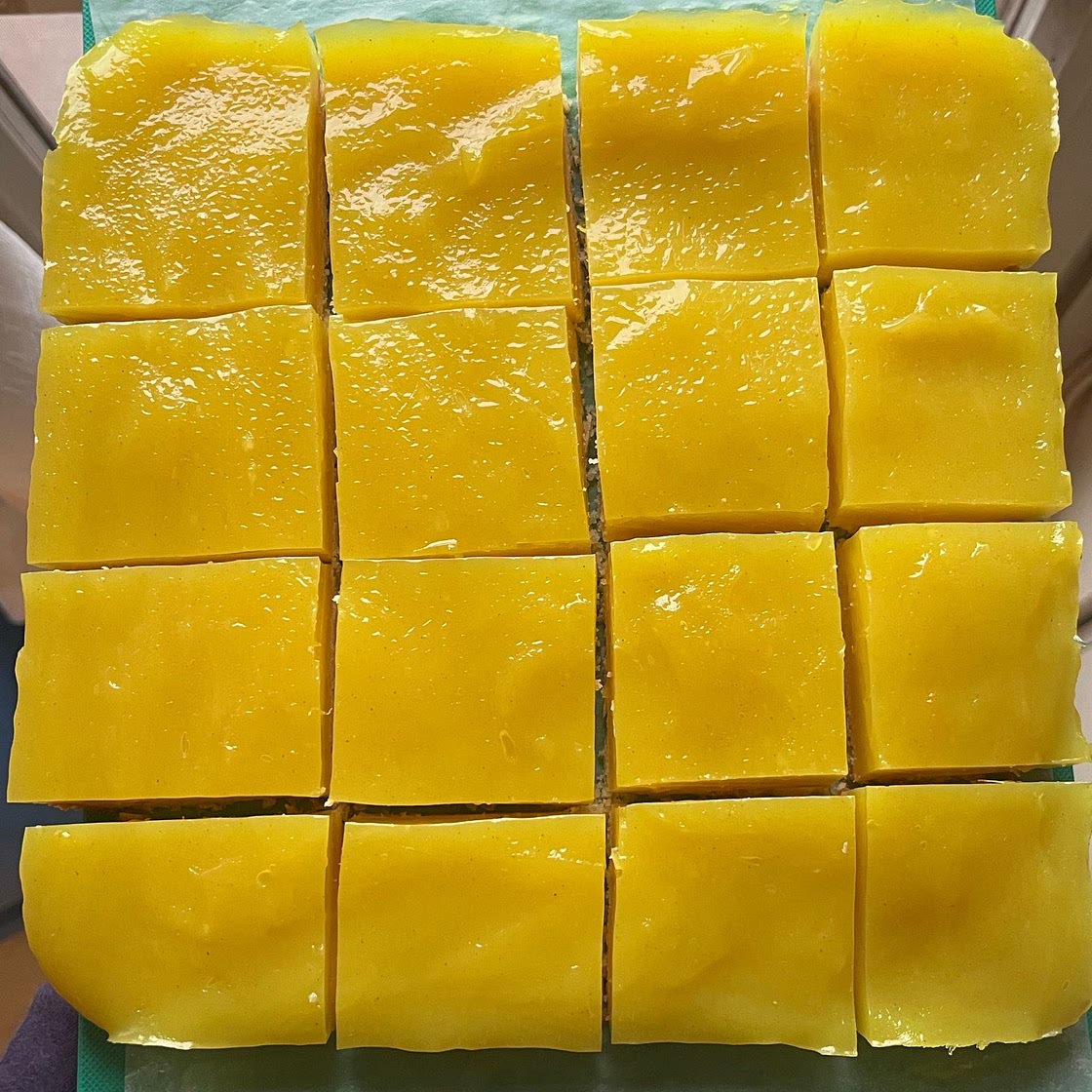 Easy Vegan Lemon Squares