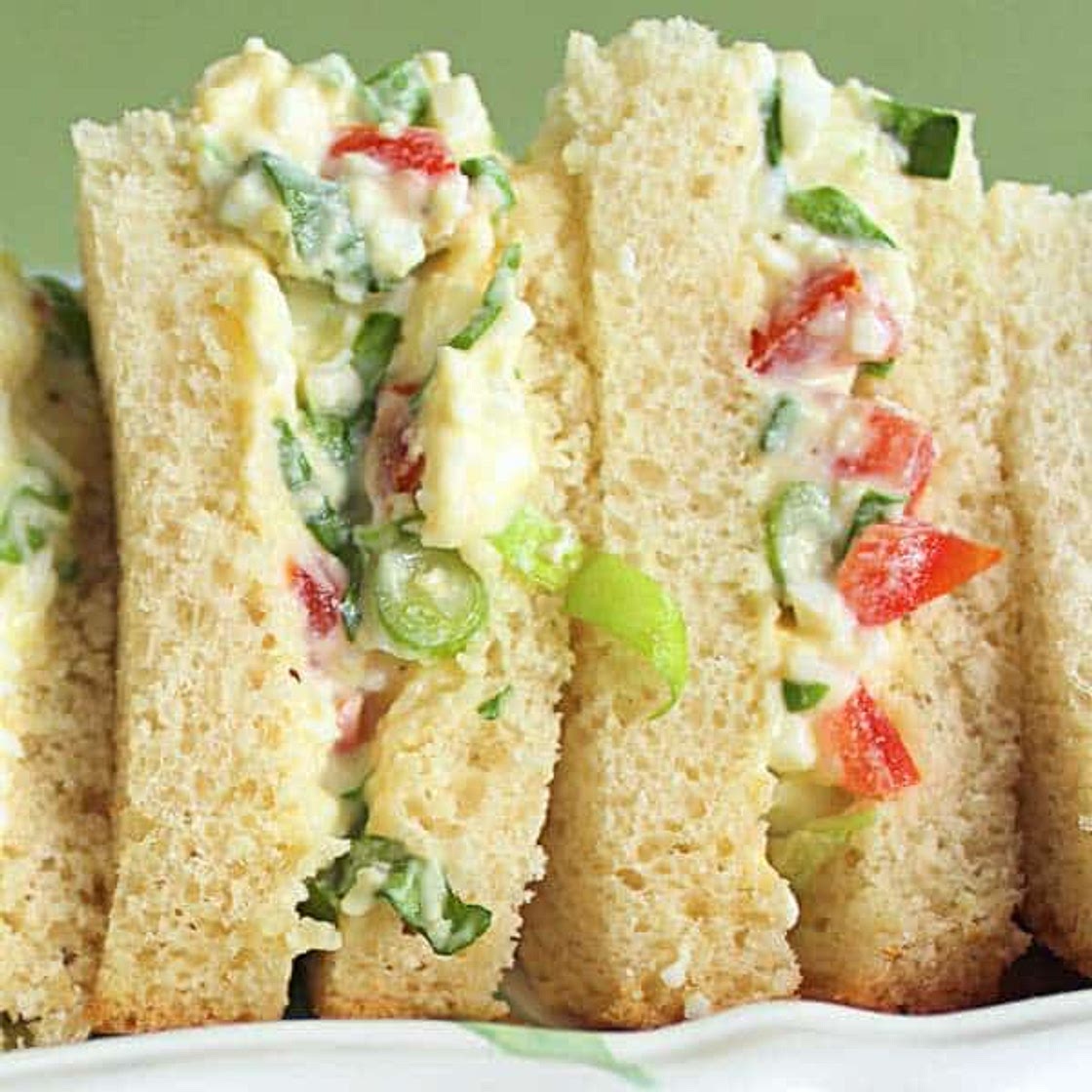 Irish Style Egg Salad Sandwiches