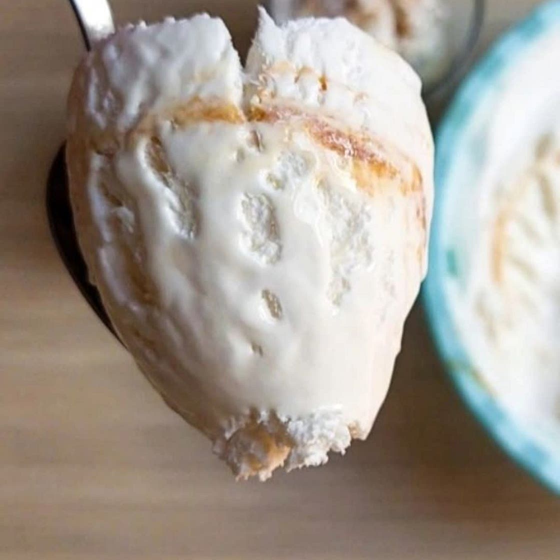 Vanilla ice cream most delicious ice cream