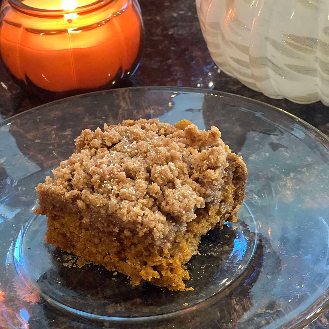 Allergy Friendly Pumpkin Coffee Cake