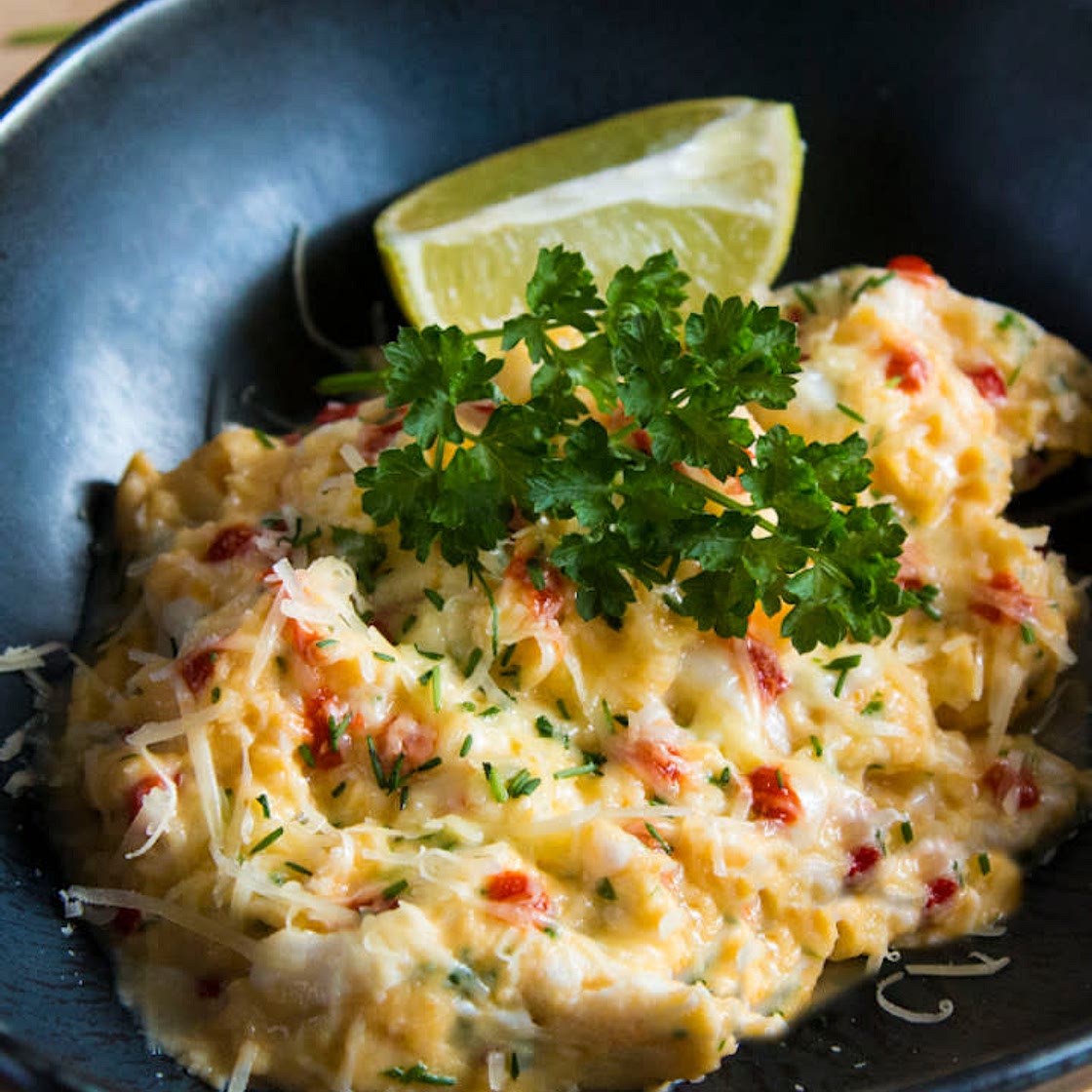 Chilli Scrambled Eggs