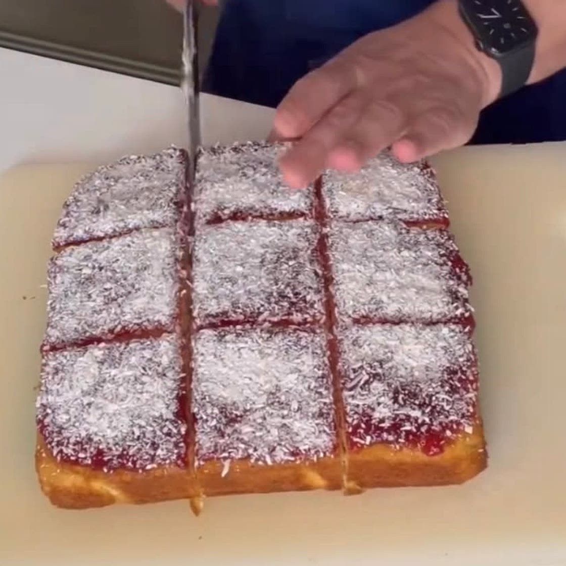 OLD SKOOL JAM & COCONUT CAKE