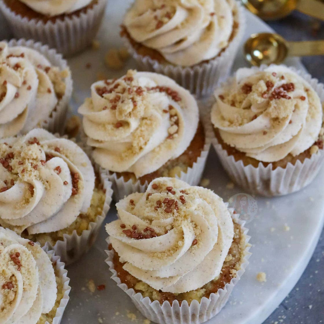 Apple Crumble Cupcakes!