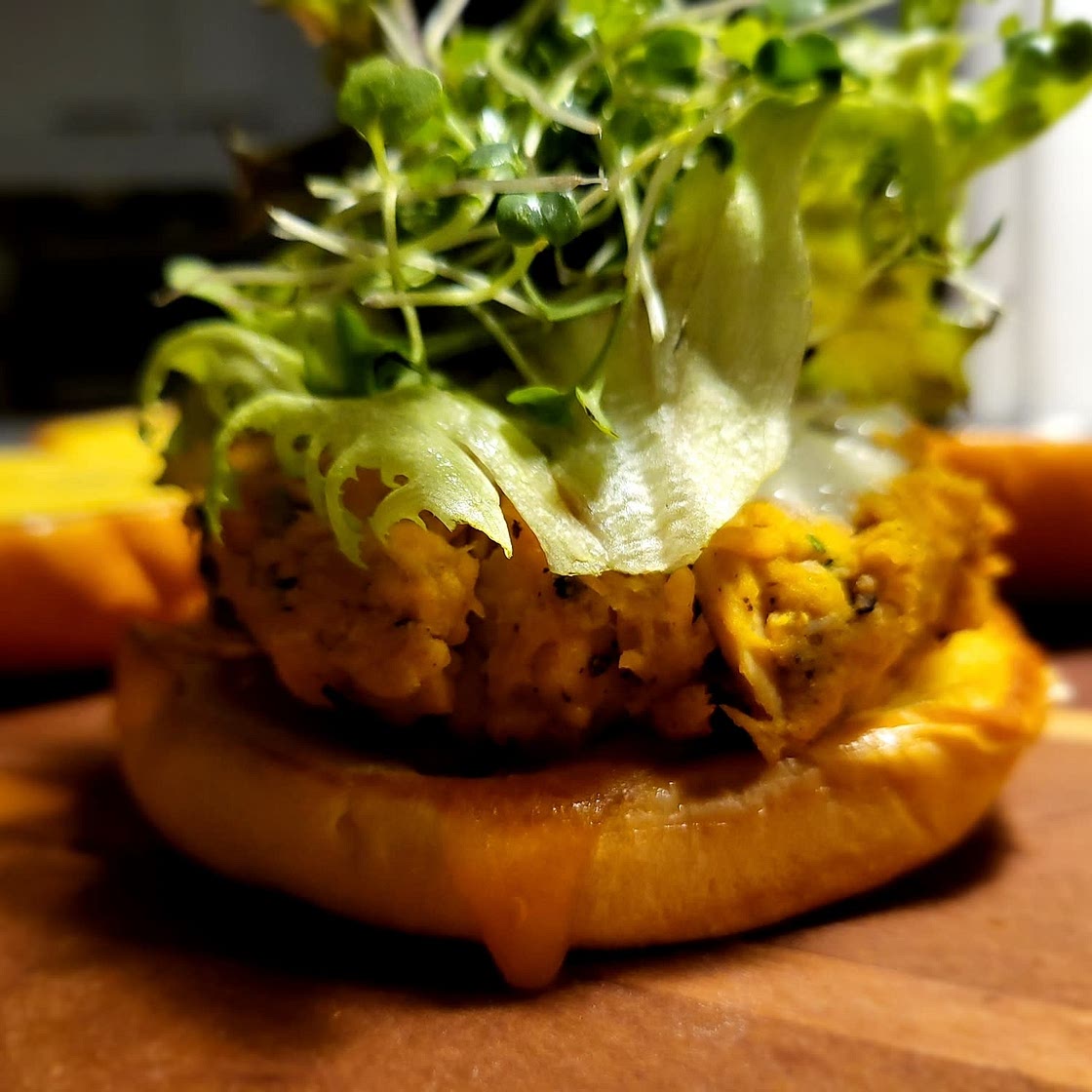 Salmon-Lentil Patties