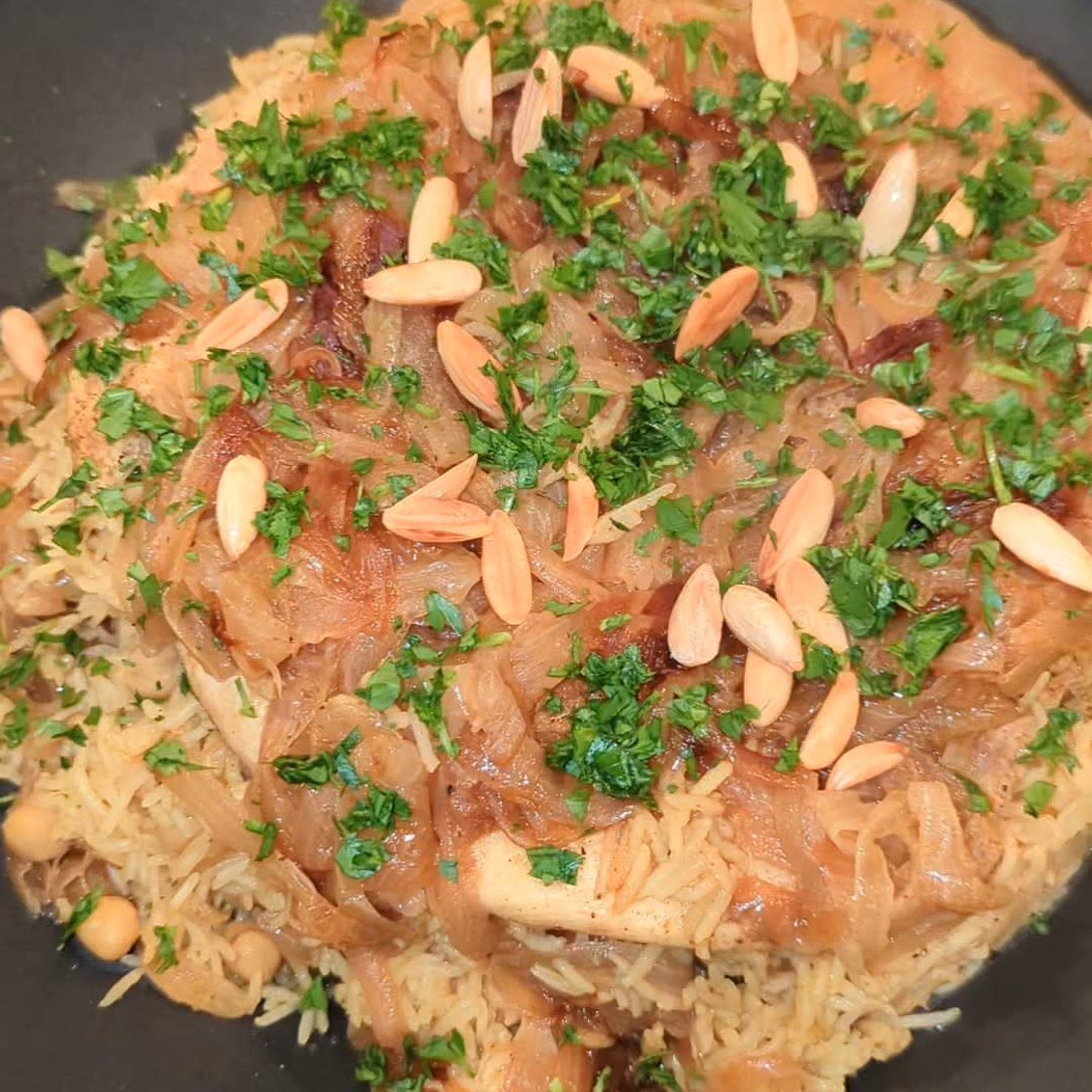 Middle Eastern Fish and Spiced Rice - Sayadiyeh
