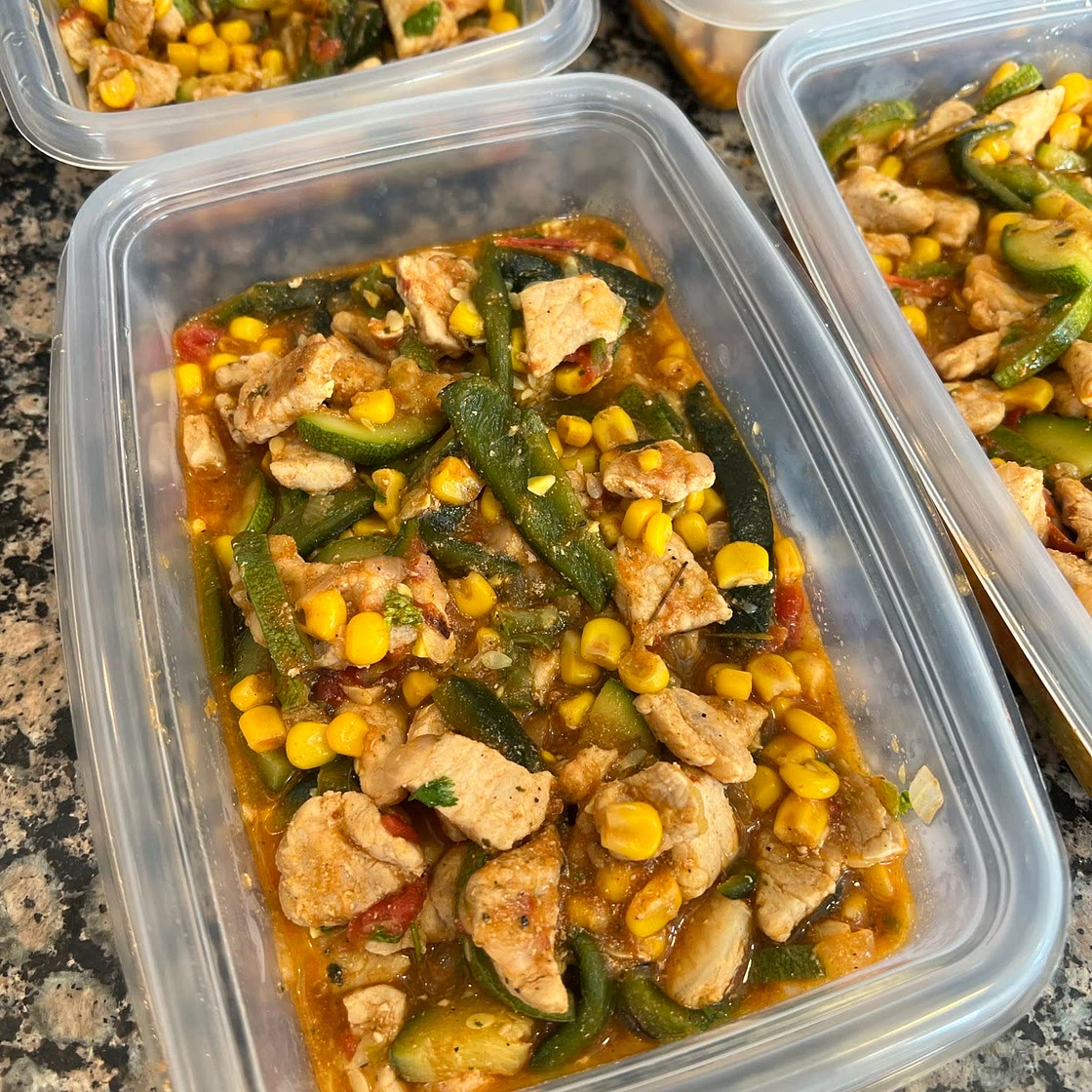 Puerco con Verduras (Pork with Vegetables)