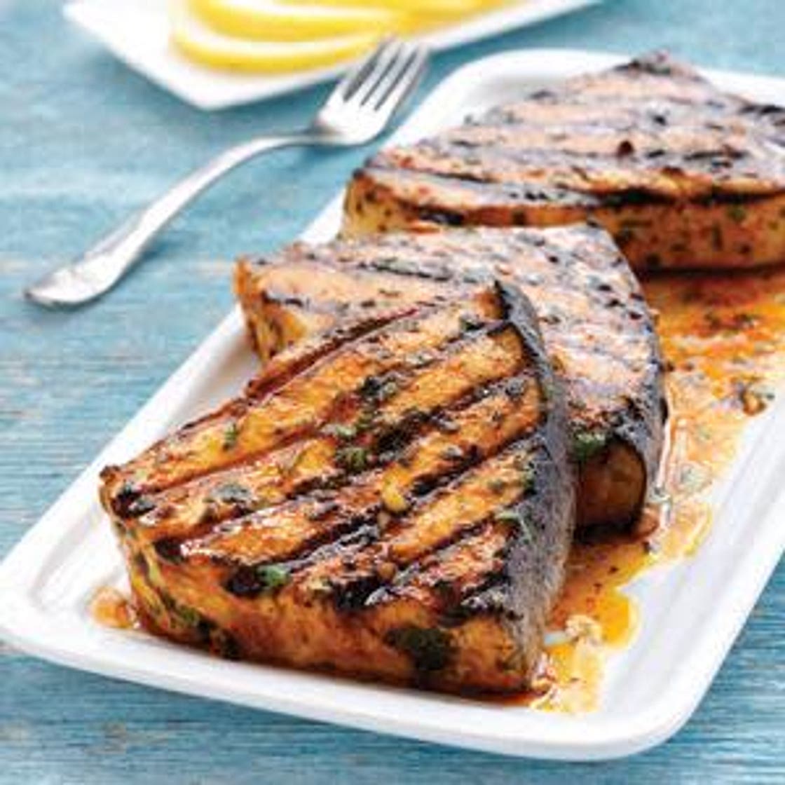 Moroccan Grilled Swordfish