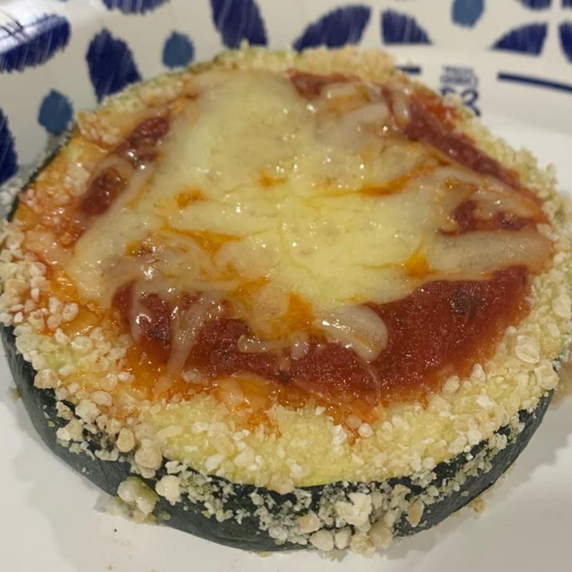 Giant Zucchini Parmesan