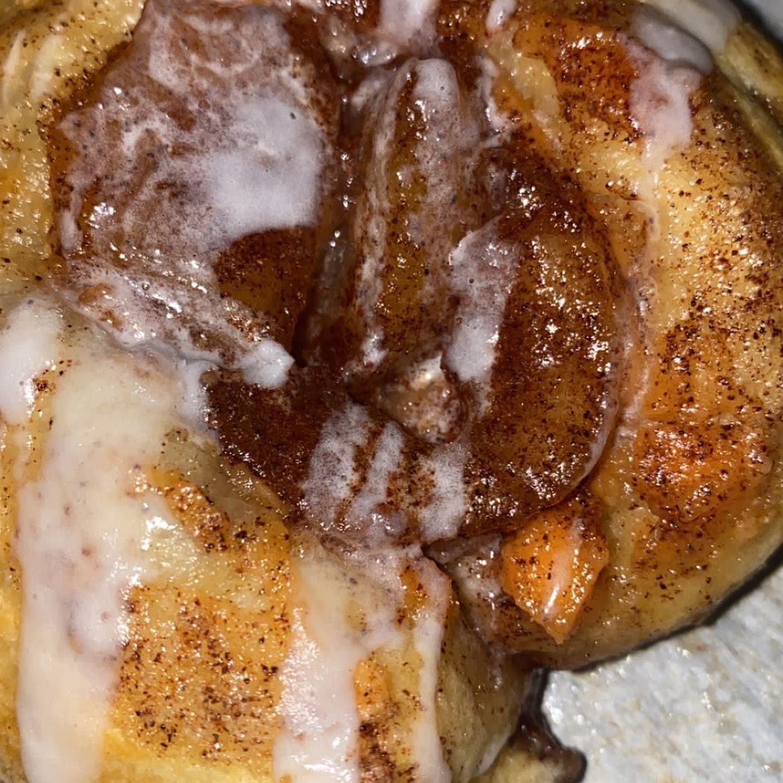 Apple Cinnamon & Pumpkin Spice Cream Cheese Danish
