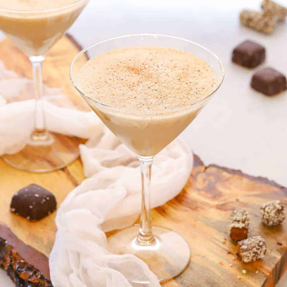 Frozen Brandy Alexander Drink