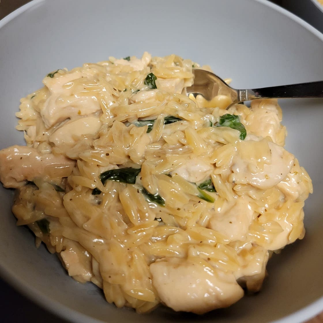 Lemon Chicken Orzo