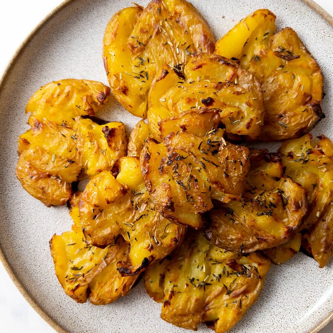 Crispy Smashed Potatoes
