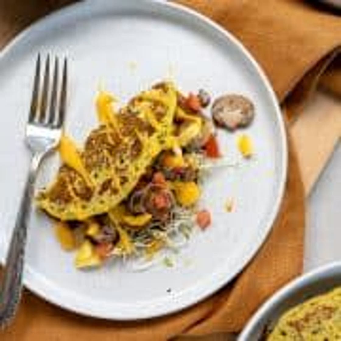 Chickpea Omelette (Vegan Omelet)