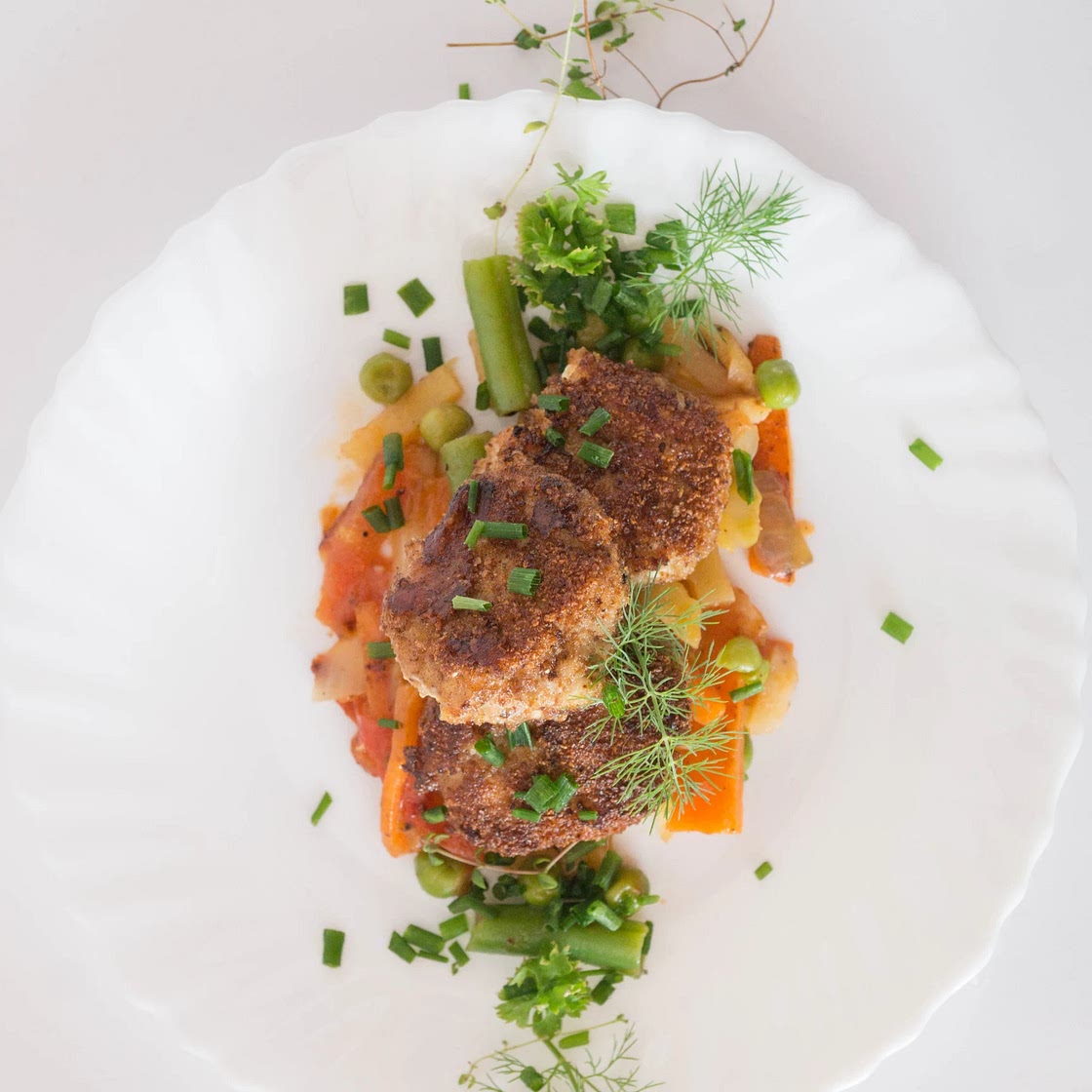 Chicken Cottage Cheese Cutlets