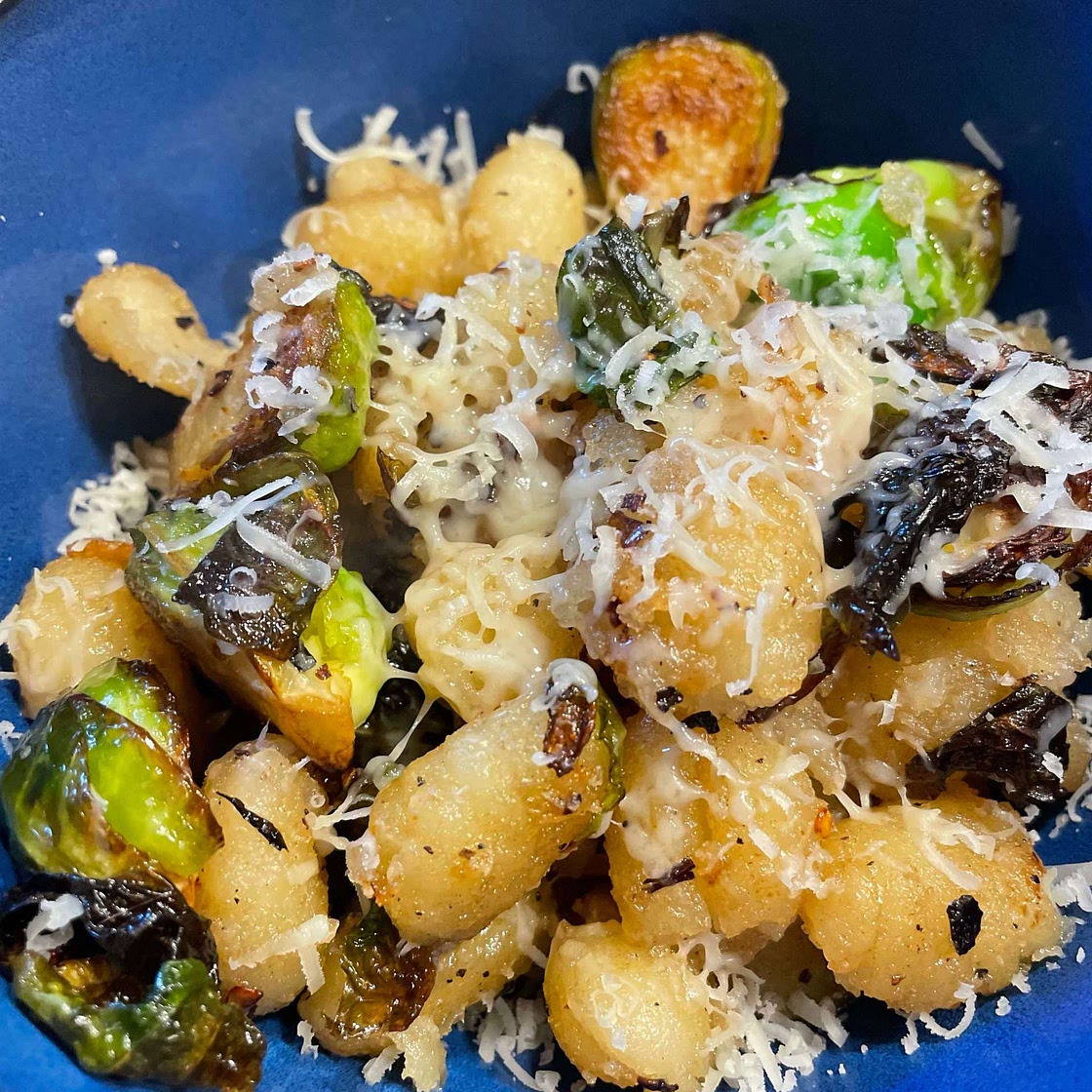 Crisp Gnocchi With Brussels Sprouts and Brown Butter