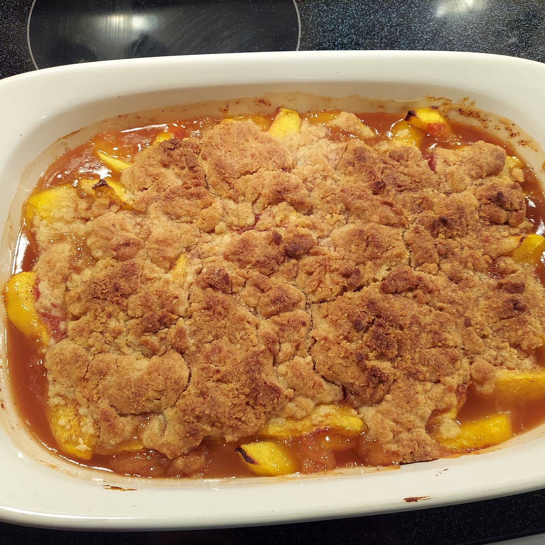 Fresh Southern Peach Cobbler