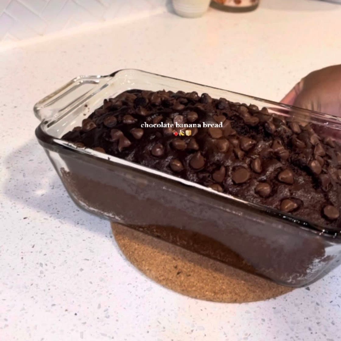 Double Chocolate Chip Banana Bread