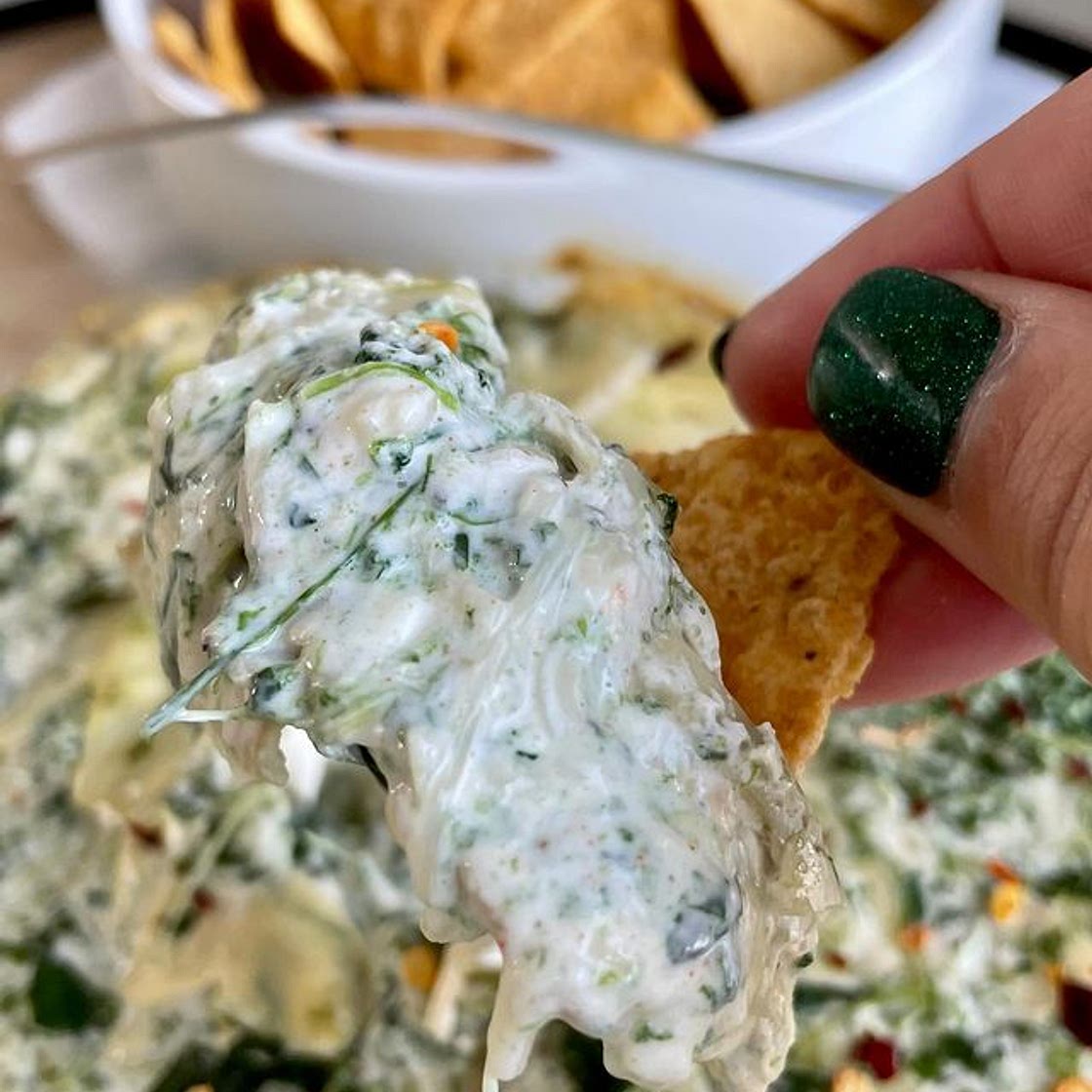 Spinach artichoke dip