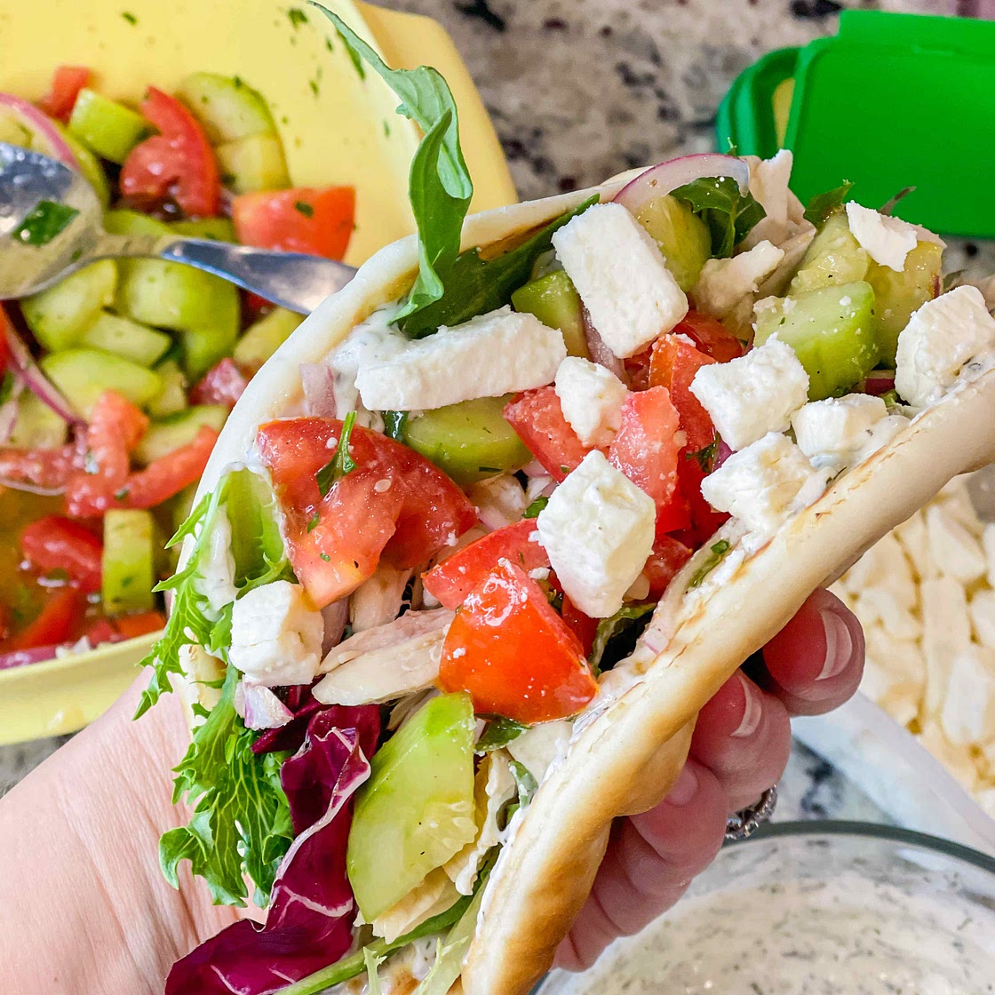 Easy chicken gyros 