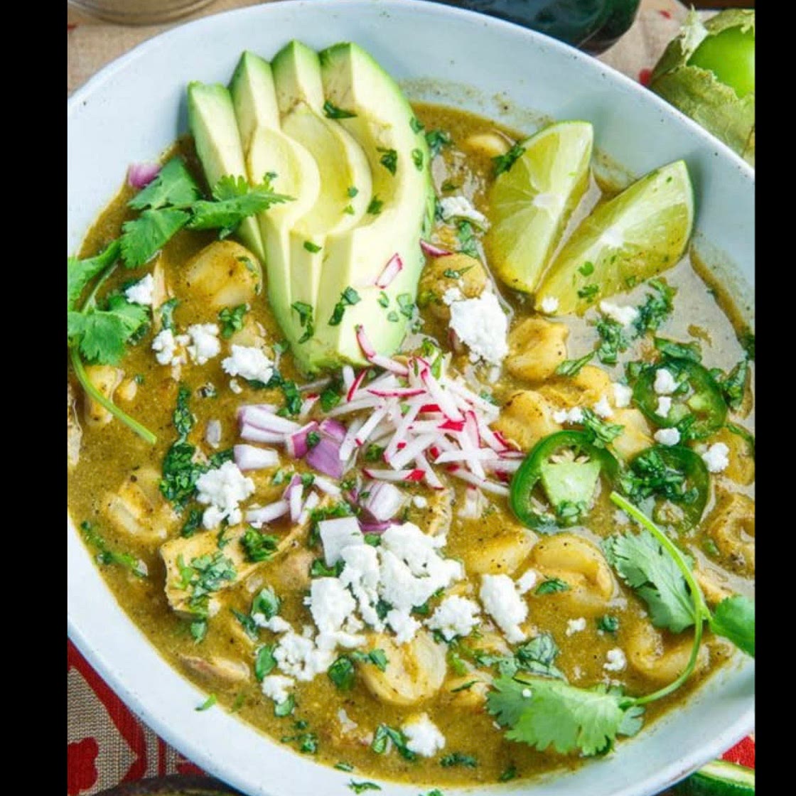 Green Chicken Pozole