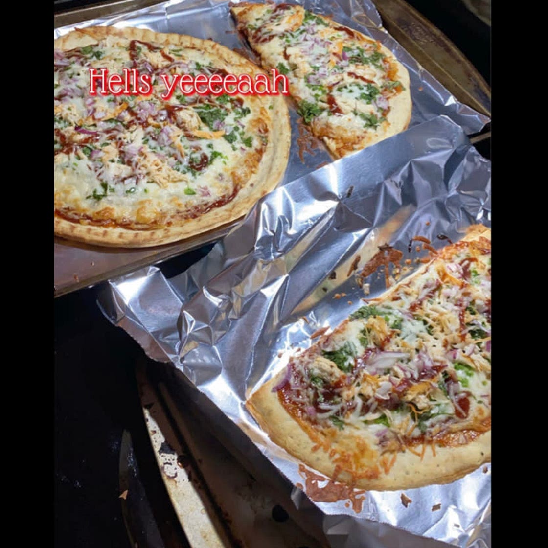 Fast& easy BBQ Chicken Pizza 