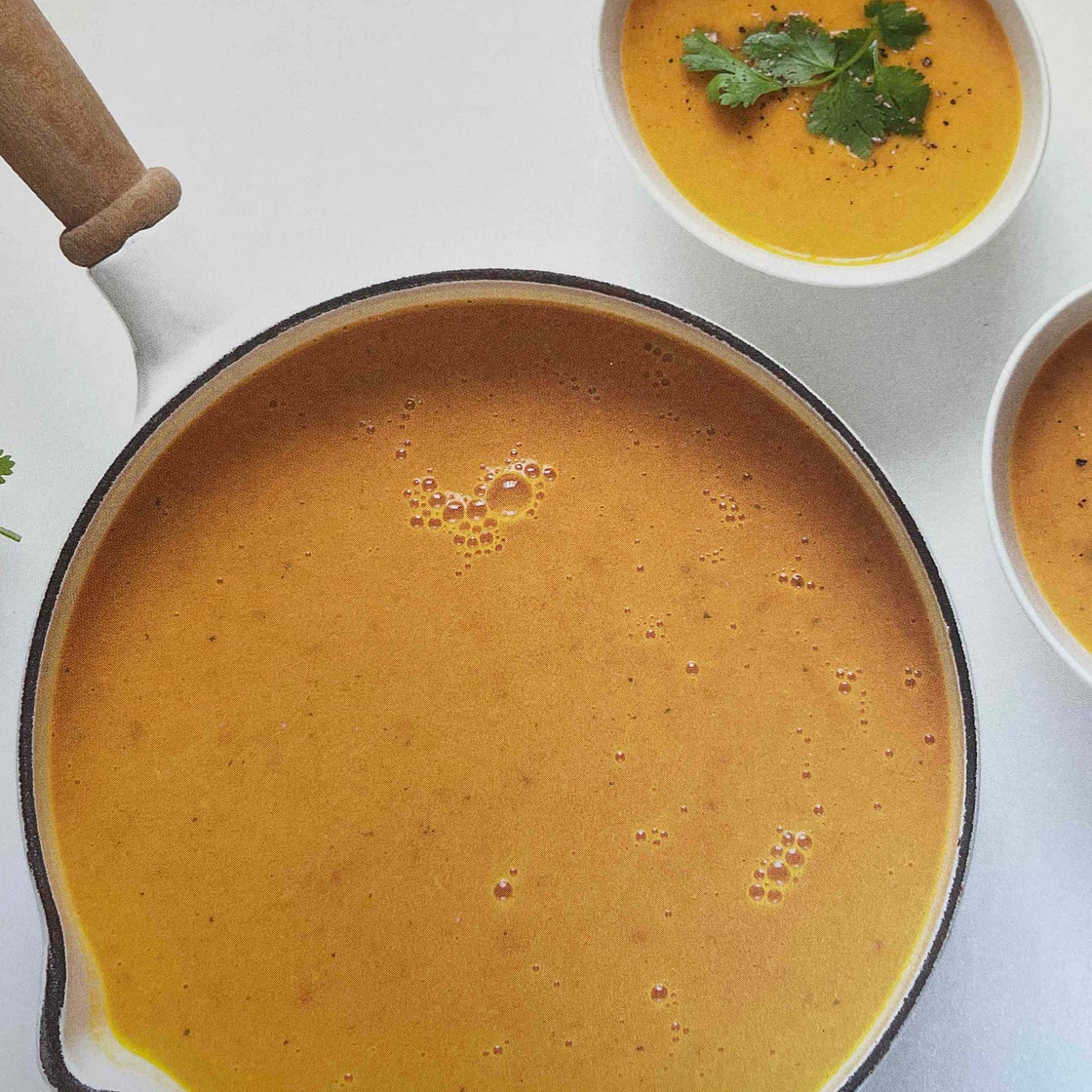 Butternut Squash and Coconut Soup 