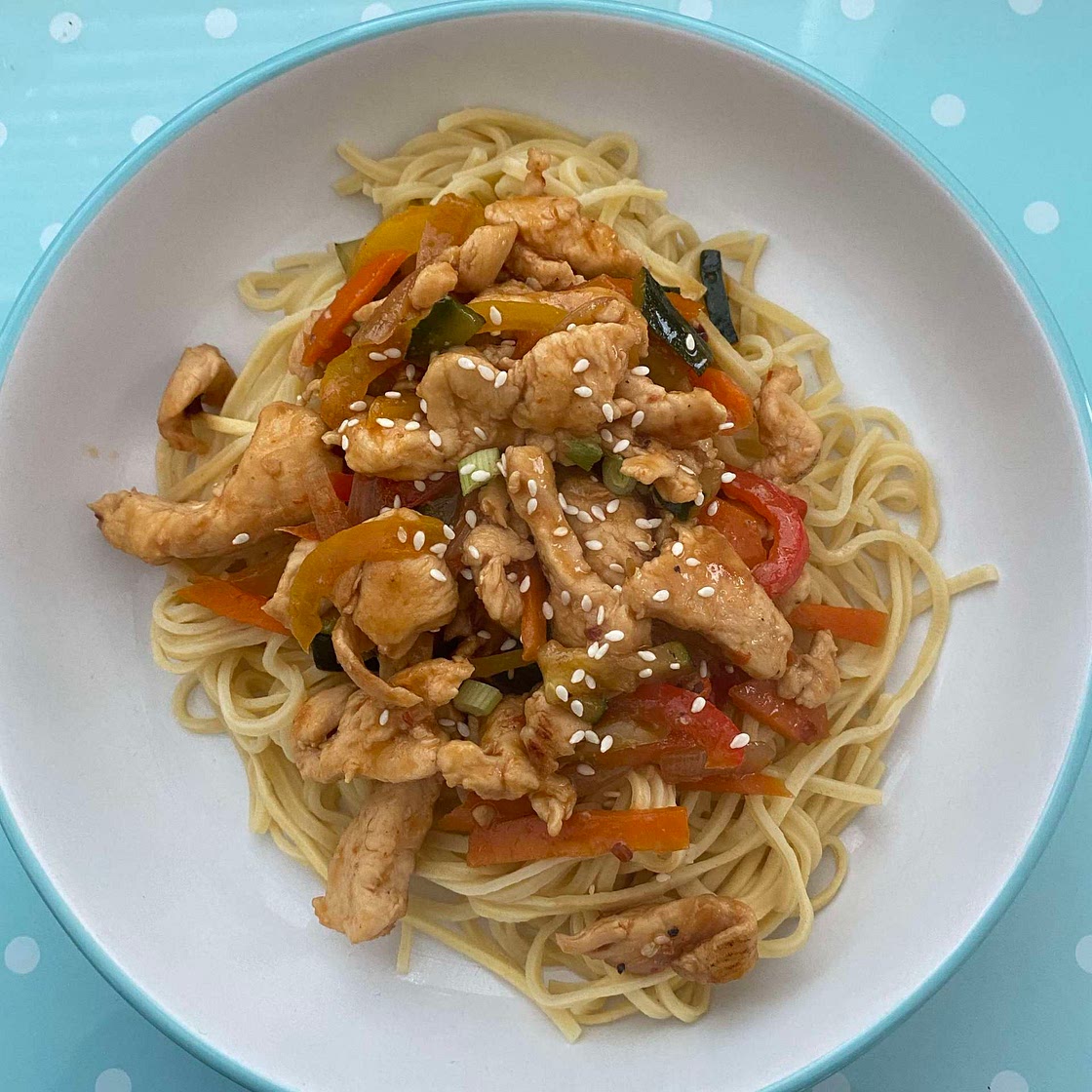 Easy Chicken Stir Fry 🌶