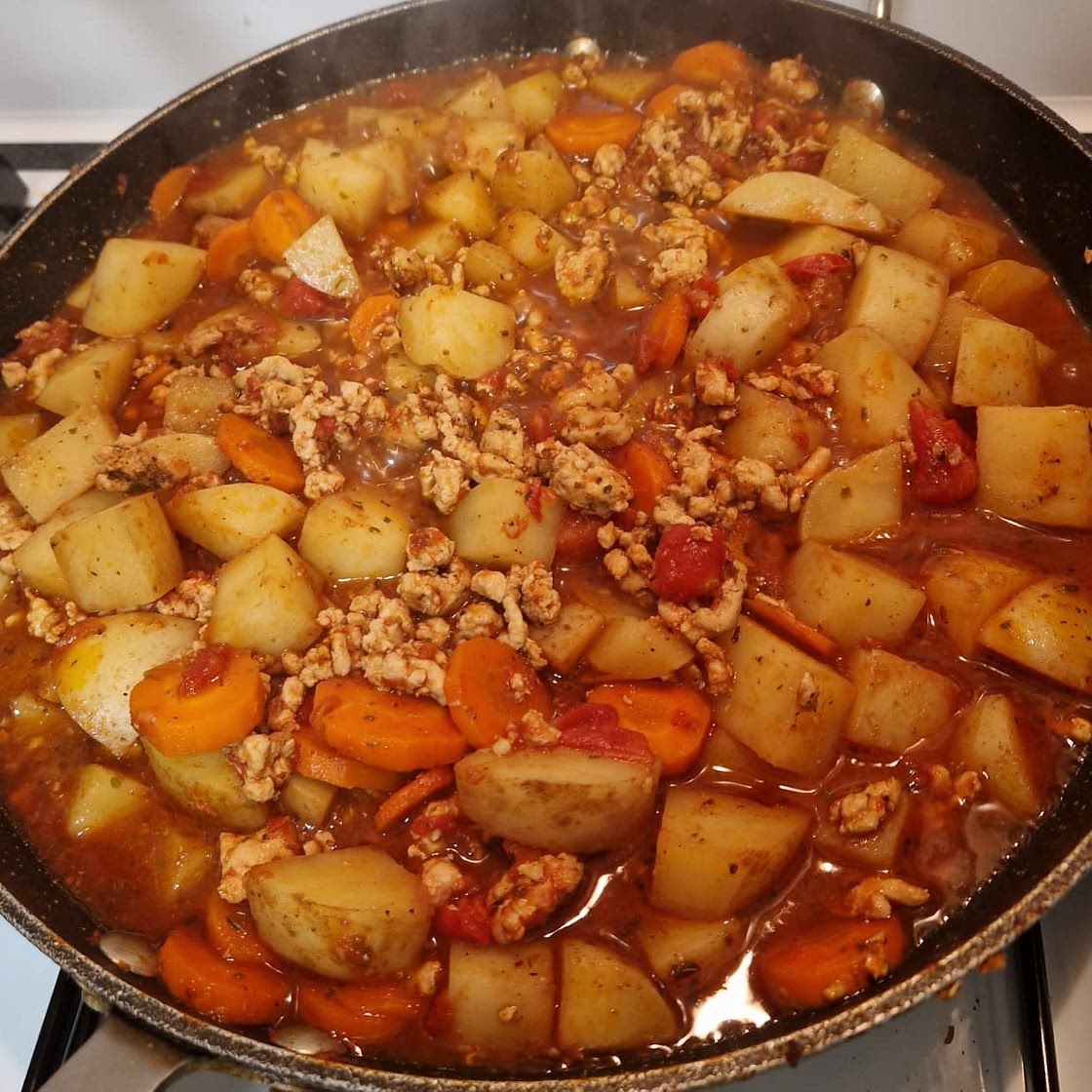 Ground Turkey & Potato Skillet