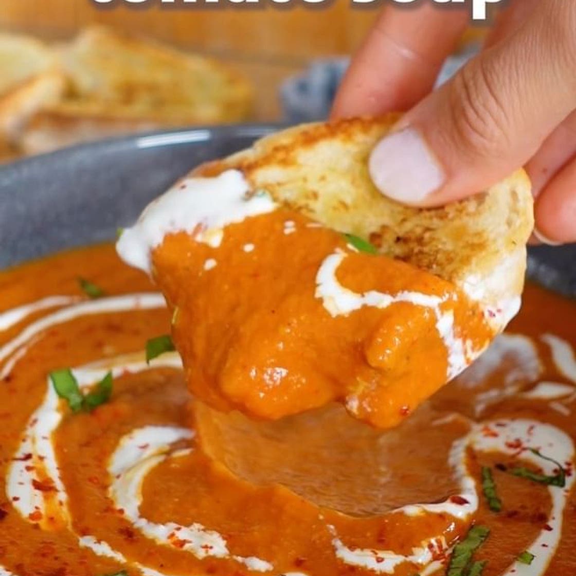 ROASTED TOMATO SOUP 🍅