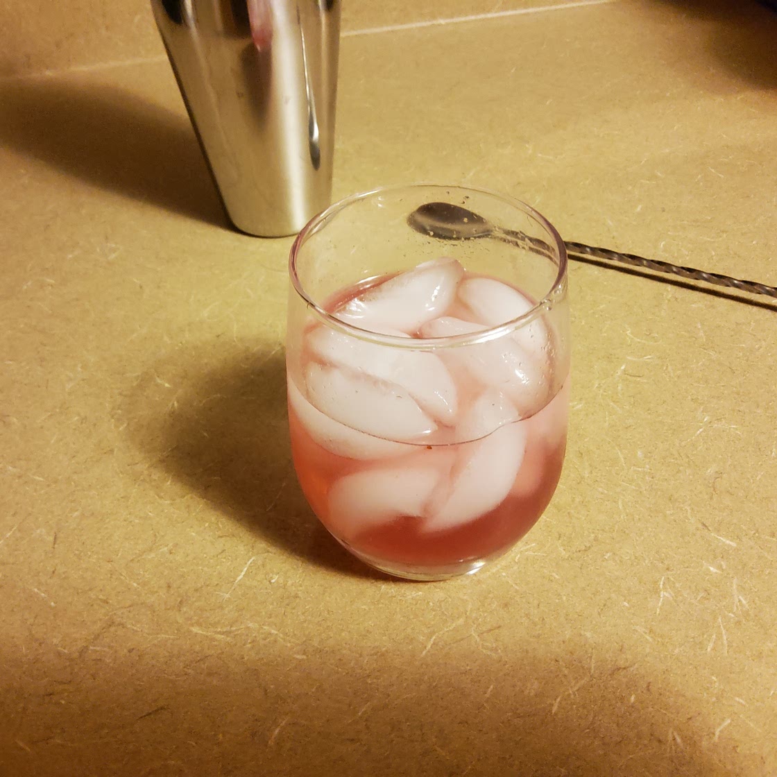 Blueberry Gin and Tonic