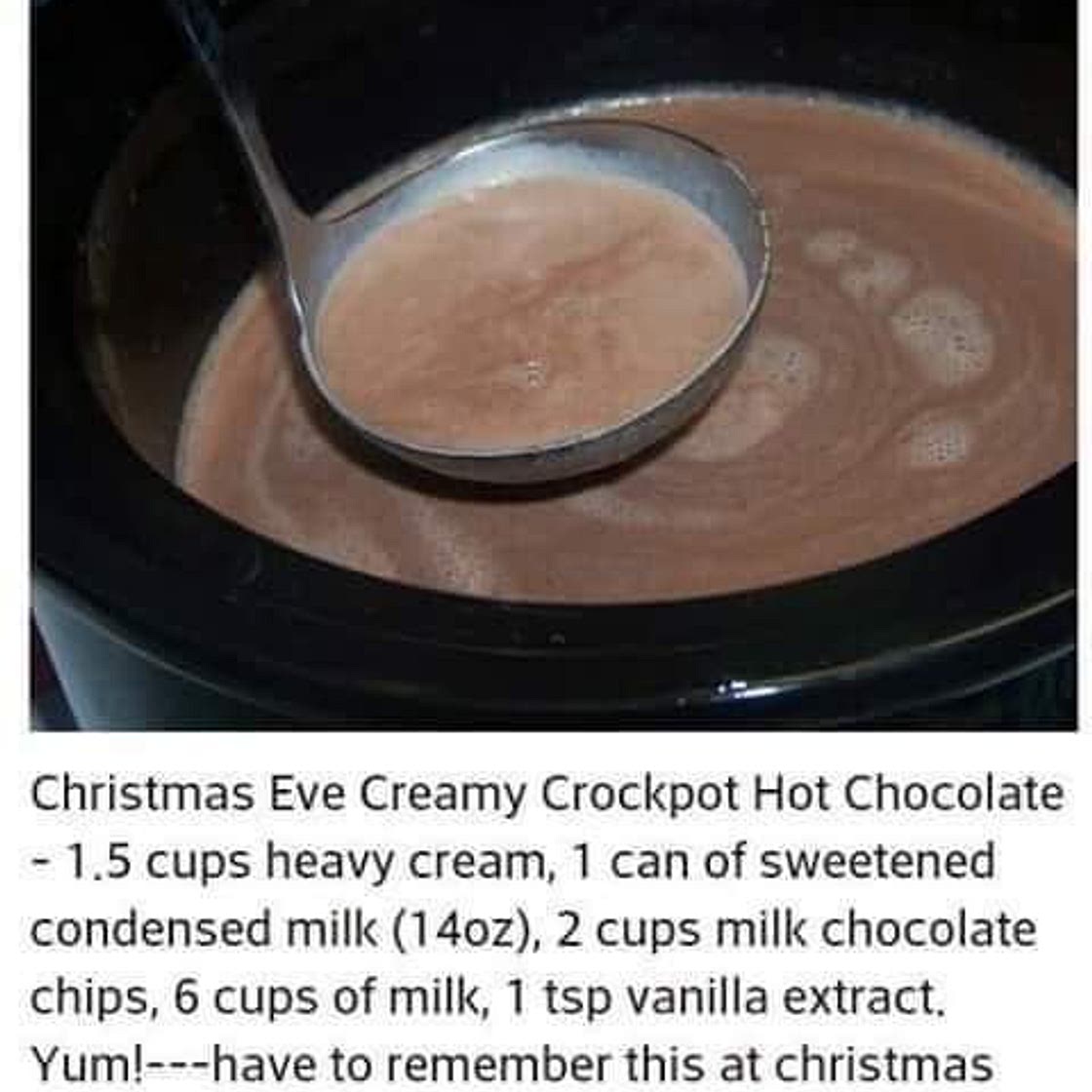 Crockpot Cocoa