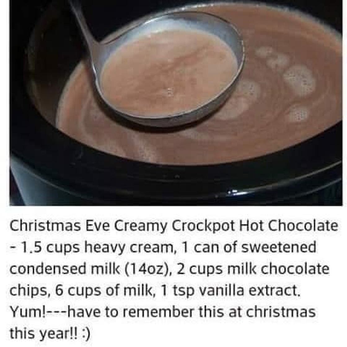 Crockpot Cocoa