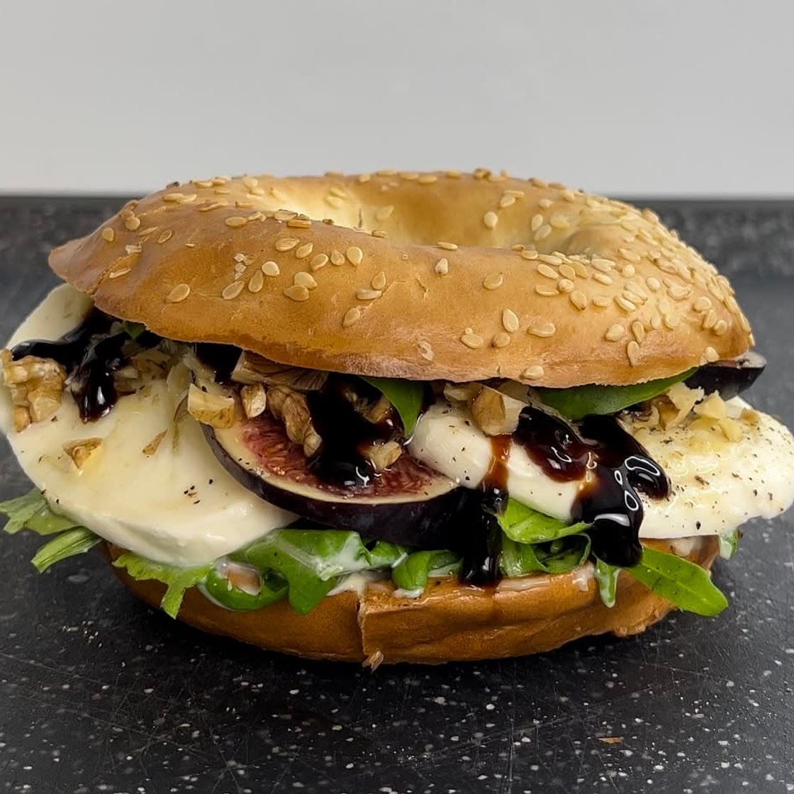 Mozzarella fig sandwich