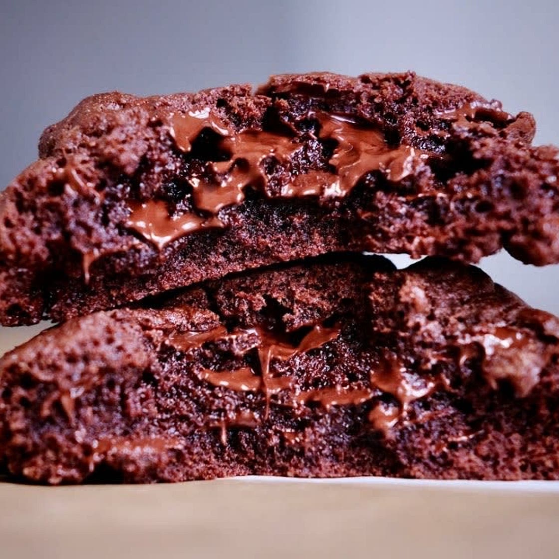 Double choc chip NYC style cookies 