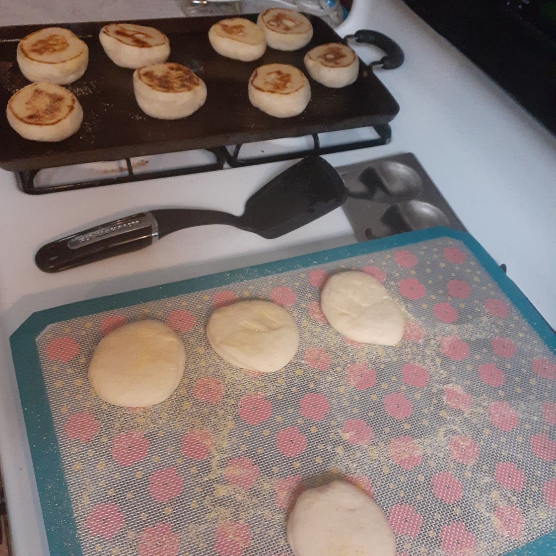 Sourdough English Muffins Recipe