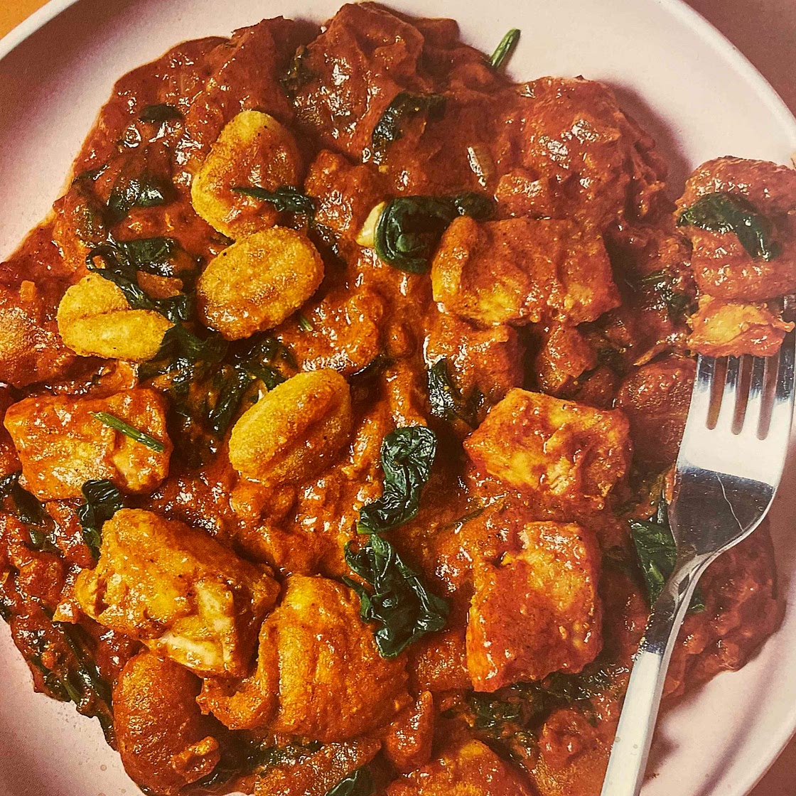 Masala Smoked Basa with Crispy Gnocchi