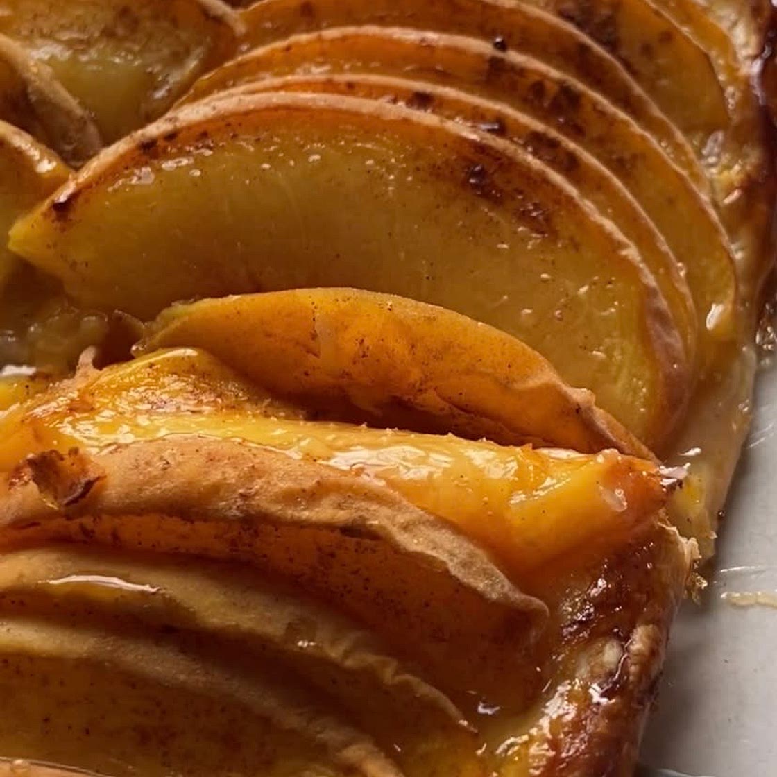 Peach and Marmalade Tart